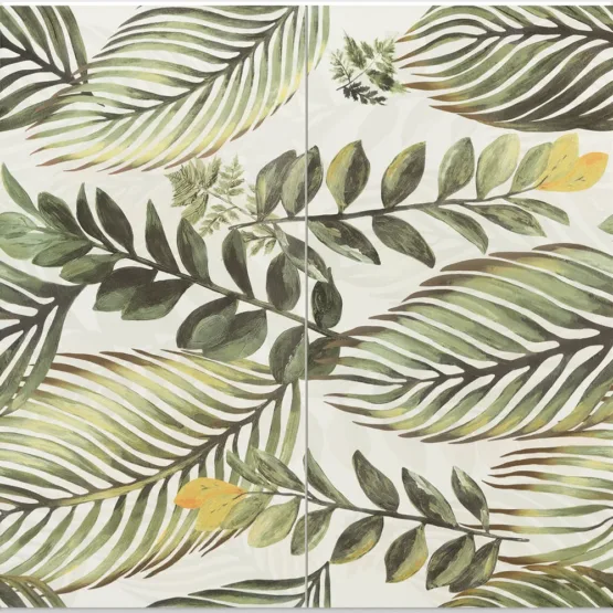 Decor Set 2 bucati Perlina Flower 30.8x60.8